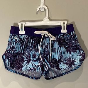 2/$10 Arena Swim Shorts Blue and Purple Size S